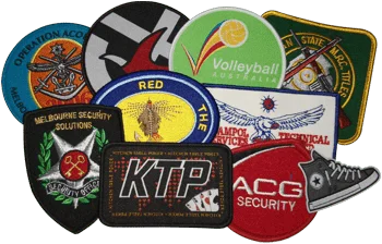 samples of custom patches Australia