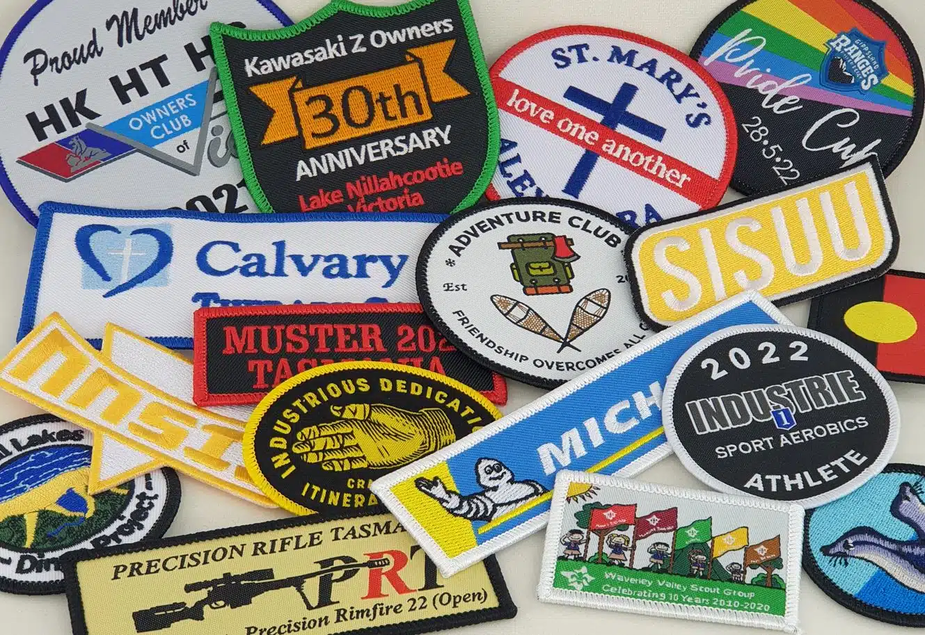 custom patches Melbourne Australia abc2000