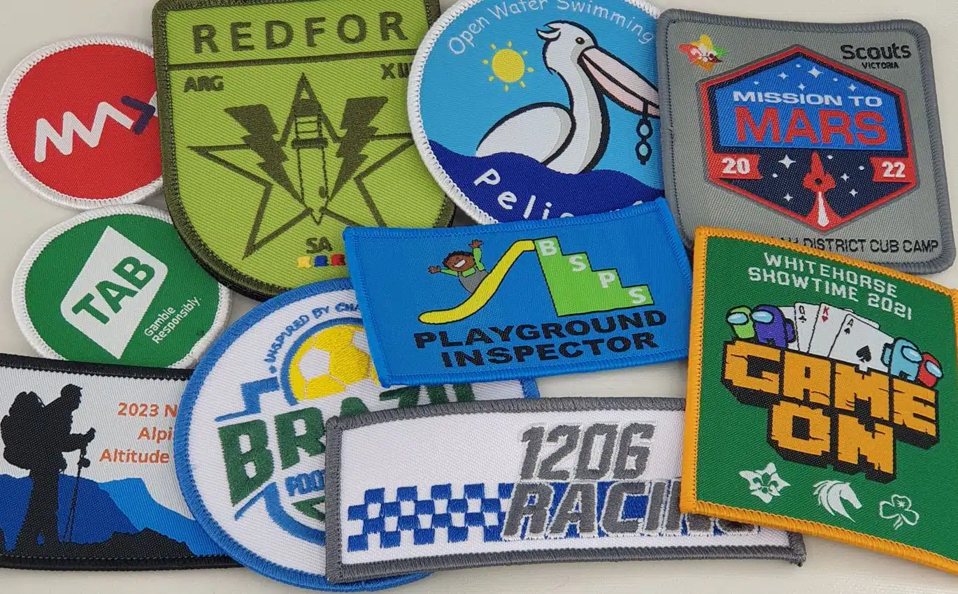 custom patches Sydney Australia abc2000