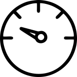a black background with a black square