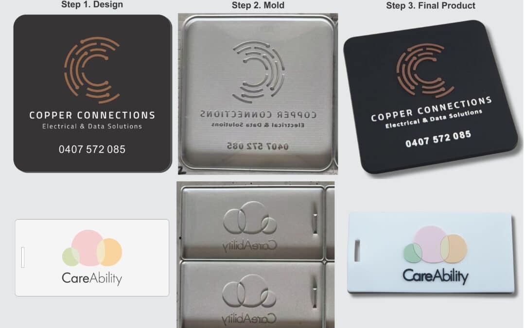 aluminum mold for 3D silicone or PVC products