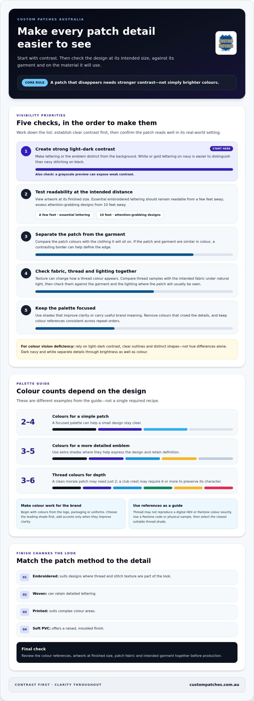 3 Ways to Choose Patch Colors That Stand Out for Your Brand