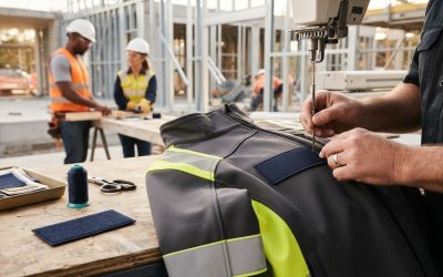 Construction Company Logo Patches for Workwear